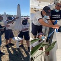 Sequestrati 700 metri quadri occupati abusivamente da un lido di Barletta
