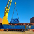 Frese giganti nel porto di Barletta, serviranno per l'alta velocità Bari-Napoli