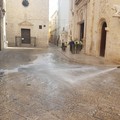 Pulizia straordinaria del centro storico di Barletta