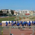 Barletta, calciatori applauditi alla ripresa dei lavori