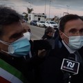 Ospedale da campo Covid a Barletta: la visita del ministro Francesco Boccia