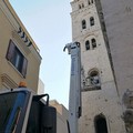 Cattedrale di Barletta, avviati i lavori di ripristino del varco