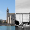 Silos di Barletta, cilindri sospesi sull'orizzonte marino