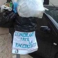  "Ignoranti, fate la raccolta! ": il cartello passa, ma i rifiuti restano