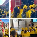  "Anch’io sono la Protezione Civile ": i bambini in visita dai Vigili del Fuoco di Barletta