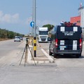 Telelaser, controlli della Polizia locale di Barletta contro l'alta velocità