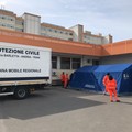 Coronavirus, anche a Barletta tende pre-triage davanti al Pronto soccorso