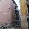 Crollo di via Curci a Barletta, continuano i disagi per i residenti