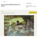 “An Italian Impressionist in Paris: Giuseppe De Nittis”, mercoledì a Roma la conferenza stampa