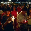 Scontro treni, lanterne e palloncini in ricordo delle 23 vittime innocenti