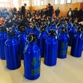 Mille borracce ecologiche per la scuola "Fieramosca " di Barletta