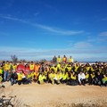 Bellezza ma anche sporcizia: rifiuti edili e pneumatici sulla costa sud di Barletta