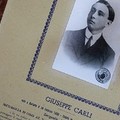 Omaggio a Giuseppe Carli, prima medaglia d’oro della Grande Guerra