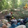 Paura sui Monti Lattari per 19 scout di Barletta: salvati dai Vigili del Fuoco