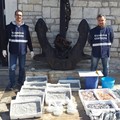 Oltre 200 kg di pesce, novellame e frutti di mare sequestrati a Barletta