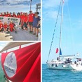 Vele rosse sul mare per tutte le donne, Barletta partecipa al flash mob nazionale