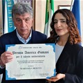 Giovani eccellenze barlettane a Palazzo di Città.  Il sindaco Cannito incontra Marianna Bracco