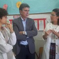 Il sindaco Cannito incontra gli alunni della scuola  "G. Modugno "