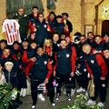 “Christmas party in biancorosso”, i calciatori dell’ASD Barletta 1922 insieme a  "Divine del Sud "