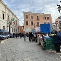 La protesta dei trattori arriva in Prefettura a Barletta