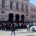 Protestano gli studenti del Cafiero: mancano i riscaldamenti