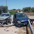 Grave incidente stradale in via Vecchia Canosa a Barletta