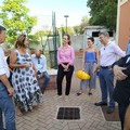 Cittadella della musica concentrazionaria, il sindaco saluta la troupe della CBS