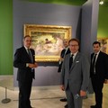 Visita a Barletta del senatore Giuseppe Moles