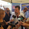 Salvini a Barletta: «Flat tax e impegno concreto contro il caro bollette»