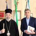 Il sindaco di Barletta incontra il Metropolita greco ortodosso Policarpo  