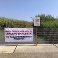 «Non diffamiamola, amiamo Barletta. No alla propaganda politica», lo striscione misterioso a ridosso del canale H