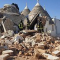 Crolla trullo a Cisternino, al suo interno una coppia di Barletta rimasta illesa