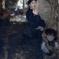 Giuseppe De Nittis, “La Signora Denittis col figlio ", (1875-1876)