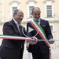 Taglio del nastro per piazza Principe Umberto. Assente il sindaco ed Emiliano diserta