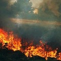 Incendio sulla SS93, in fiamme un mezzo pesante