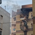 Barletta, incendio in via Rizzitelli: nessuno in pericolo di vita