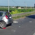 Perde il controllo dell'auto in via Foggia, ferito un uomo di Barletta