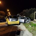 Grave incidente in via Trani, tre auto coinvolte