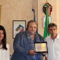Il sindaco incontra Giuseppe Pierro Ambasciatore di pace nel mondo