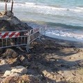 Tratto di spiaggia interdetto a Pantaniello, effettuati primi interventi di pulizia