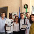 Il sindaco di Barletta Cannito incontra il giovane atleta Ndure Abdou