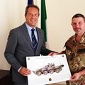 Il Comandante dell’82° Reggimento Fanteria “Torino” ringrazia il Presidente Spina
