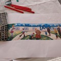 Via Vitrani: iniziata in mattinata la realizzazione del murale dedicato al Villaggio del Fanciullo