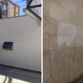 Ignoti ripuliscono il sottopasso di via Milano, coperte anche le scritte in via Napoli