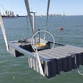 Installati a Barletta tre cestini galleggianti per  "pulire " il mare