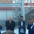 Stadio “Puttilli” di Barletta, sopralluogo del sindaco Cannito e dei tecnici comunali