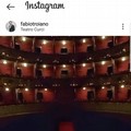 Fabio Troiano posta il "Curci " di Barletta su Instagram: «Si torni a parlare di teatro»