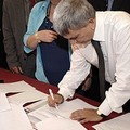 Nichi Vendola firma a Barletta un protocollo d’intesa contro il lavoro nero