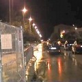 Temporale provoca cedimento dell'asfalto in via Misericordia a Barletta