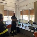 La visita del Prefetto a forze di polizia e vigili del fuoco